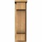 Ekena Millwork Newport Smooth Corbel w/Backplate, Western Red Cedar, 7 1/2"W x 10"D x 26"H COR08X10X26NEW01SWR - alternate 4